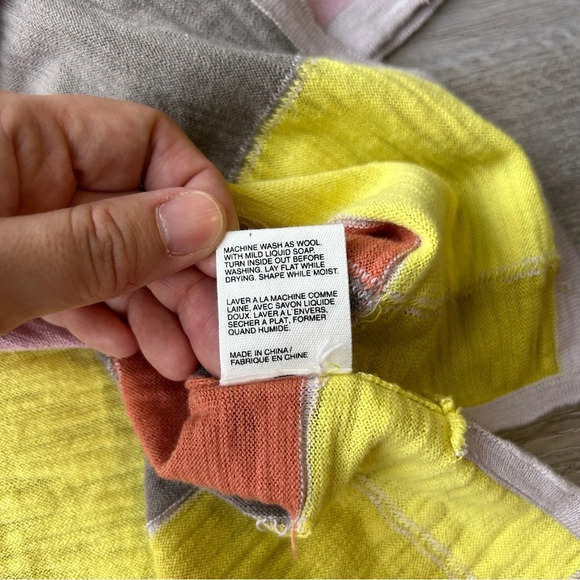 Mansted Ice-tea Lemon Checked Short Sleeve Top - Picture 10 of 13